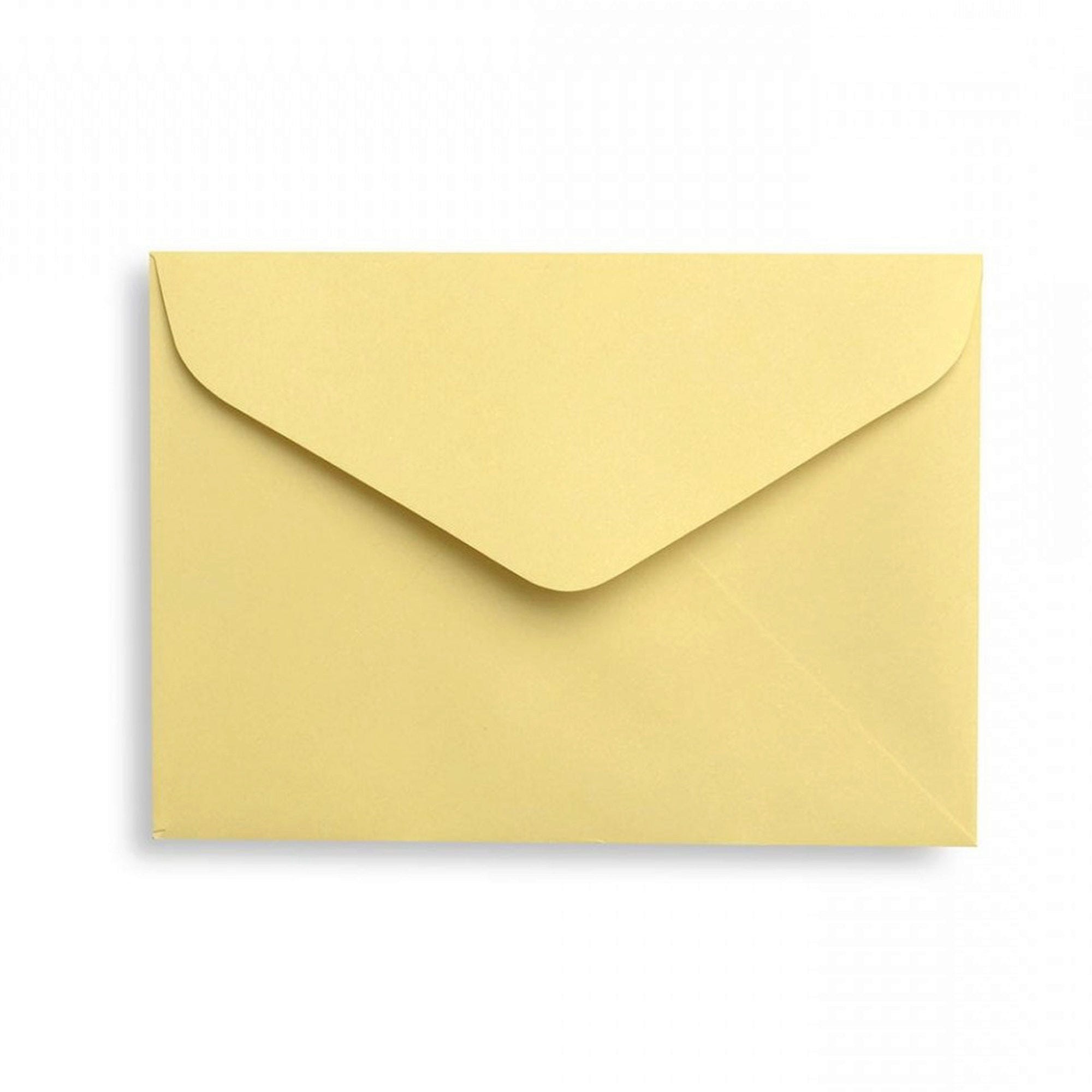 20 Count Light Yellow Envelope – NERYB