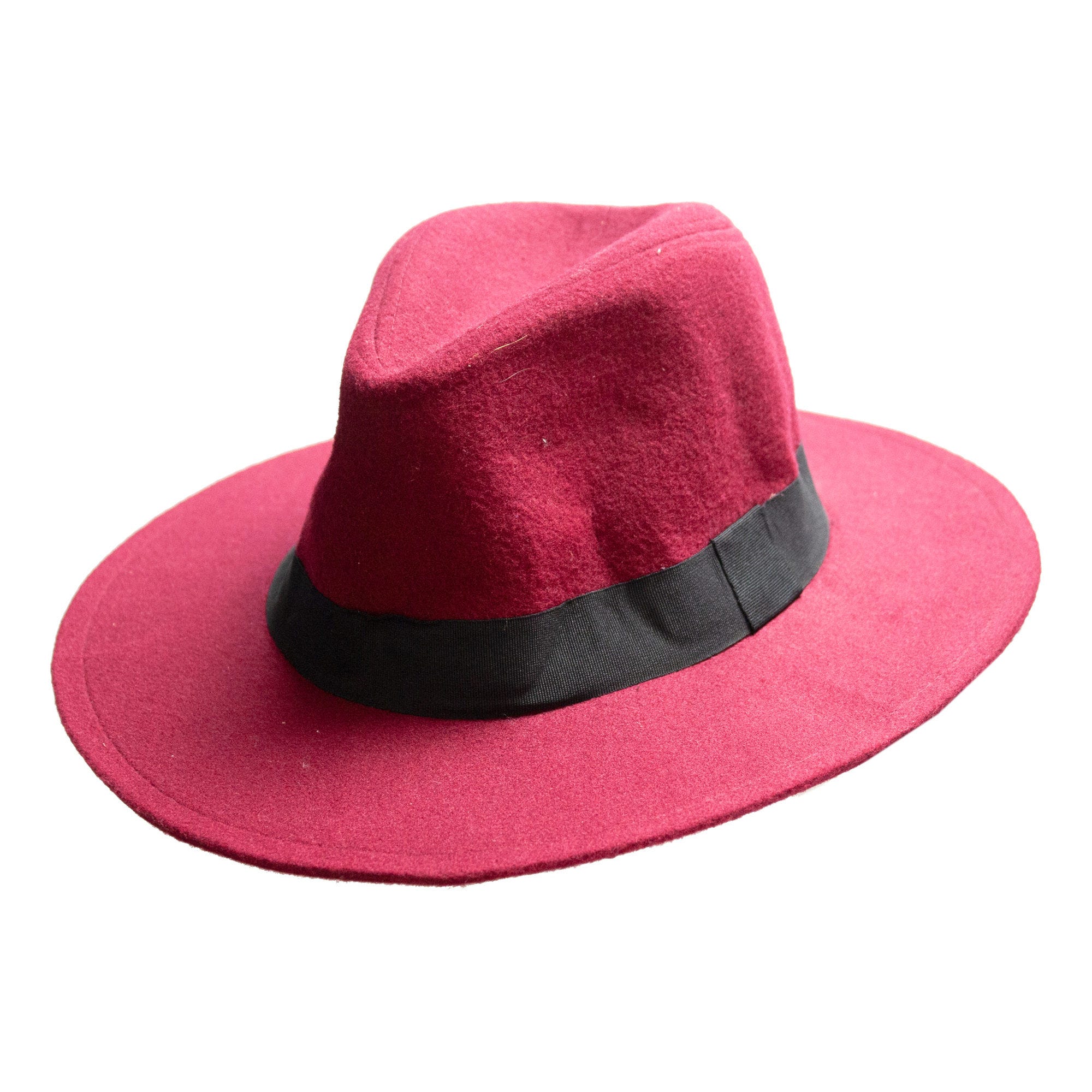 Maroon Felt Hat – NERYB